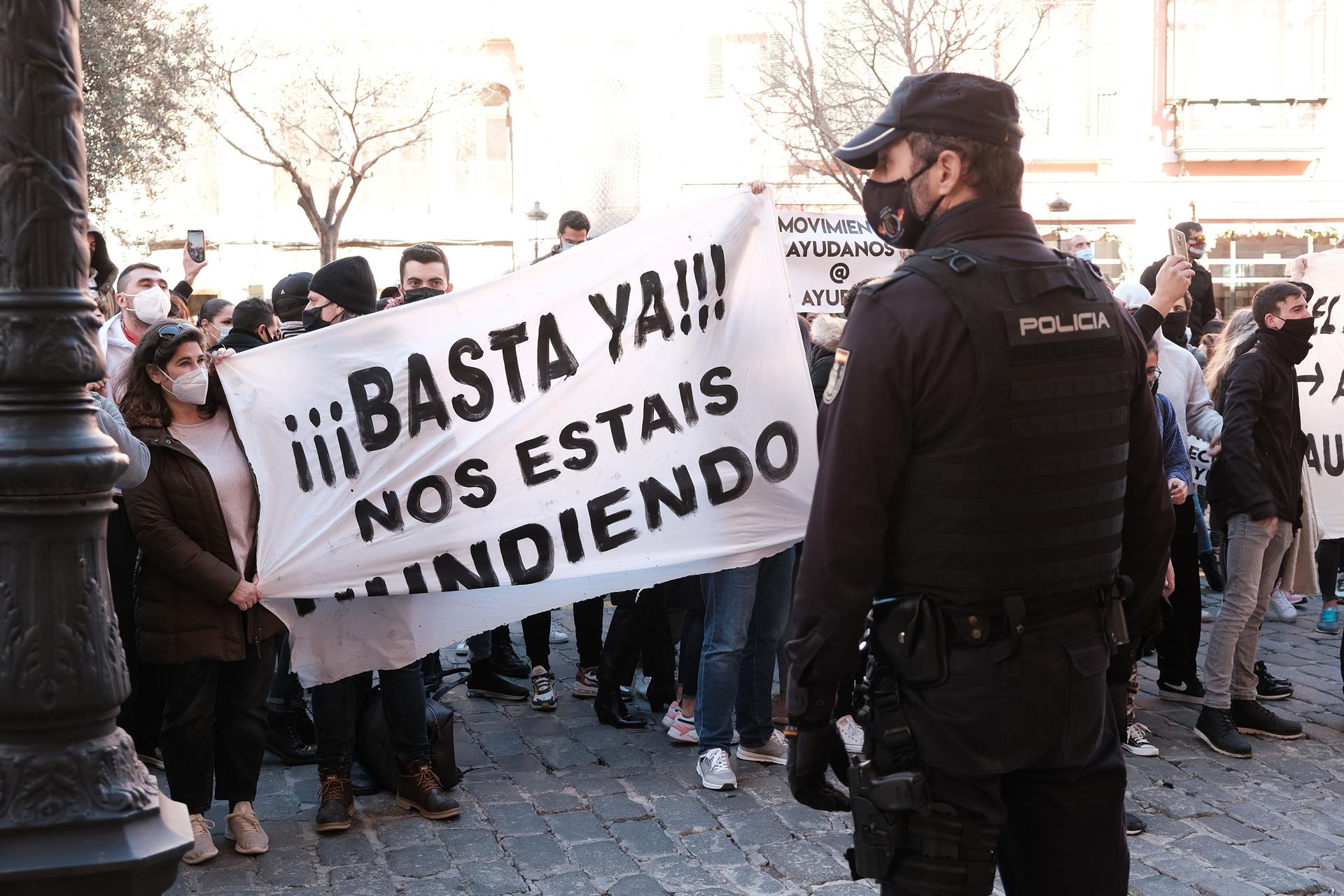 Convocan una nueva protesta este viernes en Palma contra las restricciones COVID del Govern y para reclamar más ayudas Convocan una nueva protesta este viernes en Palma contra las restricciones COVID del Govern y para reclamar más ayudas