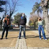 Antonio Romero, Fátima Pontones y Mario García Antonio Romero, Fátima Pontones y Mario García