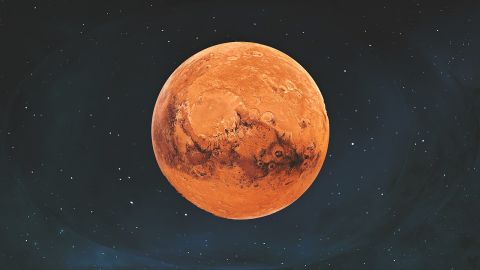 Imagen de sat&eacute;lite del planeta Marte
