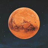 Imagen de satélite del planeta Marte