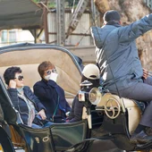 Turistas paseando en coche de caballos el pasado 5 de febrero de 2020 Turistas paseando en coche de caballos el pasado 5 de febrero de 2020