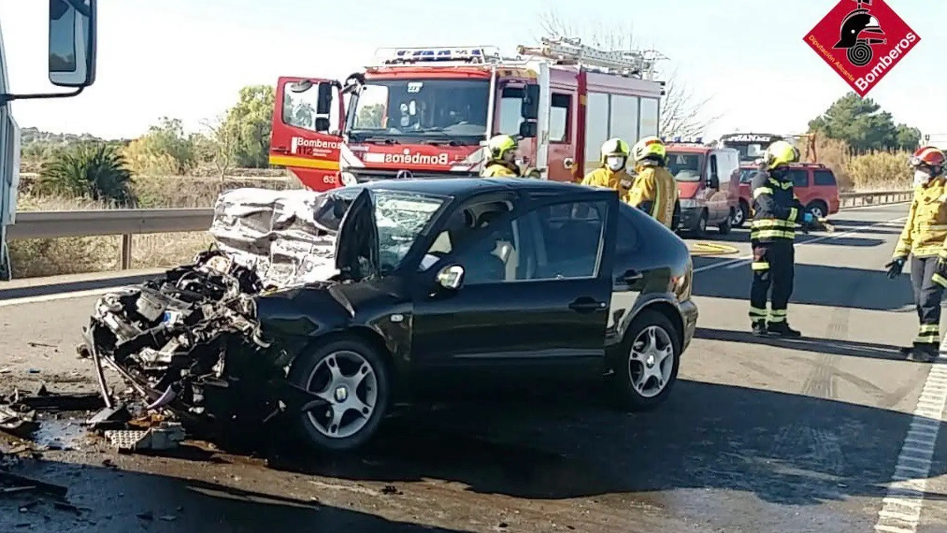 Un accidente registrado en la CV91 a su paso por Guardamar deja un fallecido Un accidente registrado en la CV91 a su paso por Guardamar deja un fallecido
