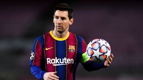 Leo Messi, expulsado ante el Athletic