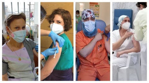 Pilar, Bárbara, Alberto y María del Mar son algunos de los vacunados con los que ha hablado ondacero.es