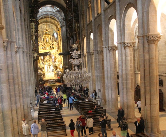 50 peregrinos chegaron a Compostela en xaneiro 50 peregrinos chegaron a Compostela en xaneiro