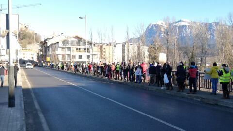 Movilización en Sobrarbe