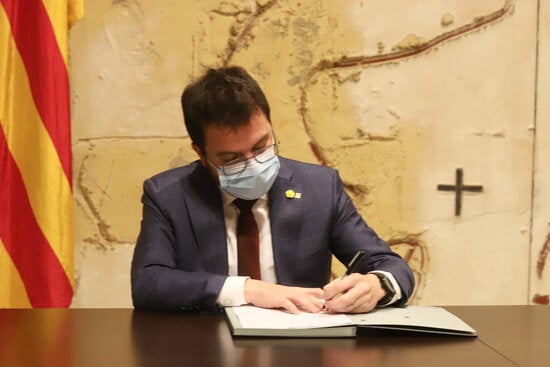 El TSJC suspèn el decret que ajornava les eleccions al 30 de maig El TSJC suspèn el decret que ajornava les eleccions al 30 de maig