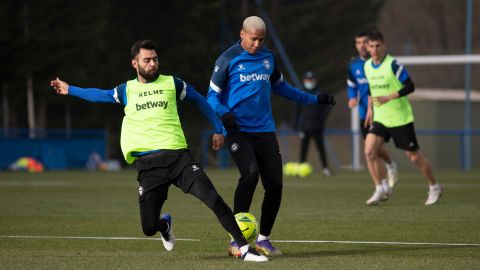 Entrenamiento del Deportivo Alav&eacute;s