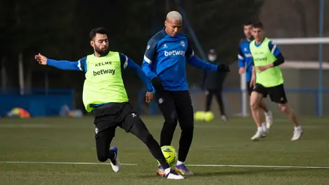 Entrenamiento del Deportivo Alavés Entrenamiento del Deportivo Alavés