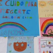 Uno de los murales