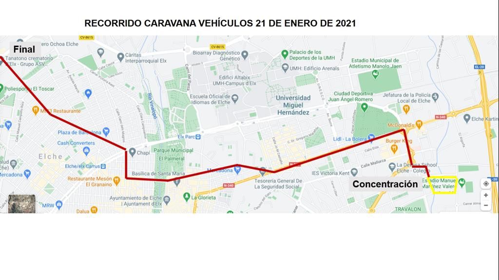 Hostelería Elche convoca una caravana de vehículos como protesta por el cierre de sus establecimientos Hostelería Elche convoca una caravana de vehículos como protesta por el cierre de sus establecimientos
