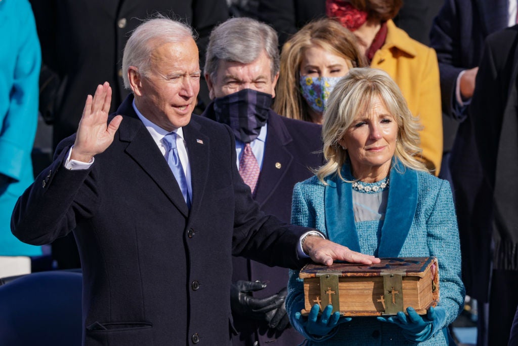 Así ha sido la toma de posesión de Joe Biden como nuevo presidente de Estados Unidos Así ha sido la toma de posesión de Joe Biden como nuevo presidente de Estados Unidos
