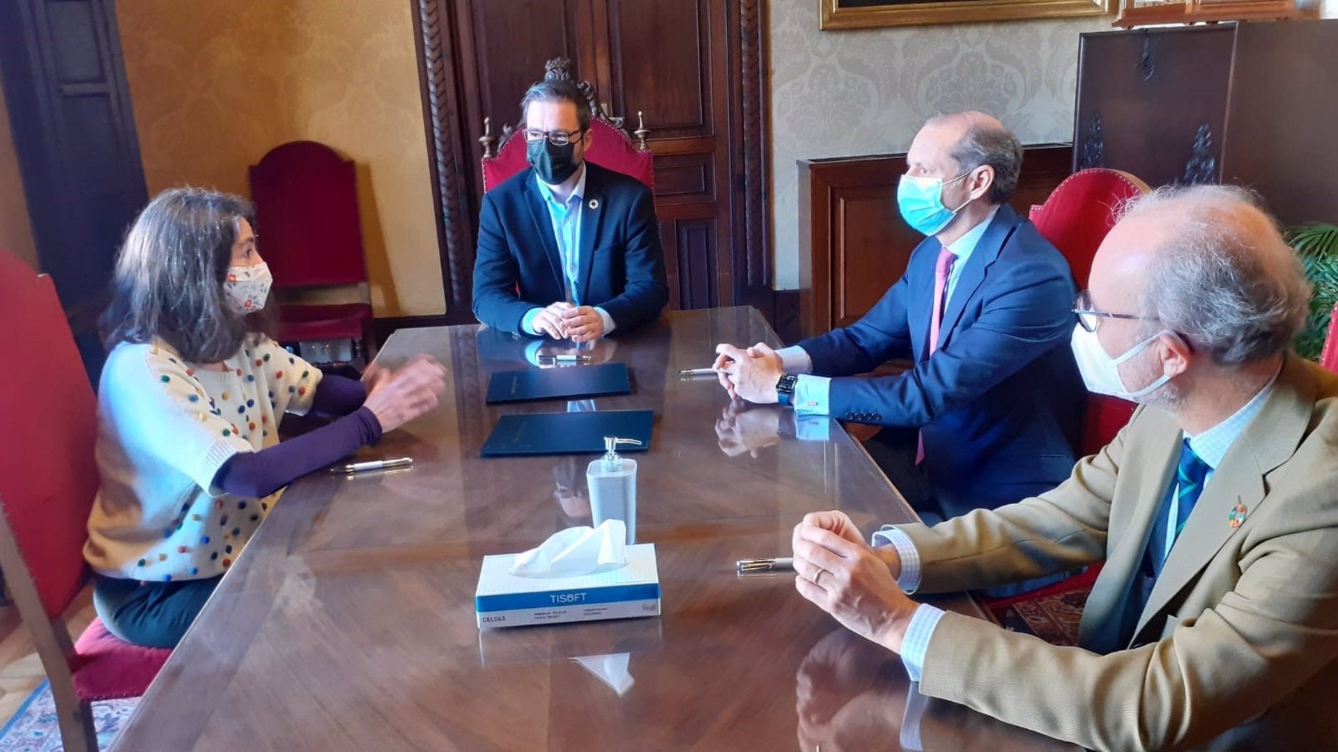Endesa y el Ayuntamiento acuerdan mantener la zona verde de la primera línea de fachada marítima de Palma Endesa y el Ayuntamiento acuerdan mantener la zona verde de la primera línea de fachada marítima de Palma