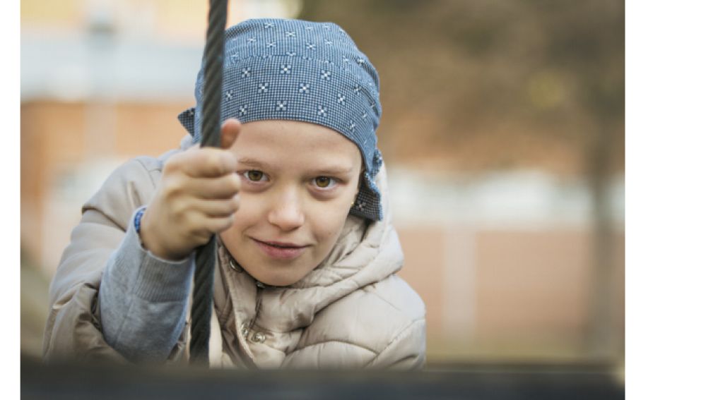 'Sí se puede' una foto de Oyana del libro de Cinfa 'La mirada del paciente'