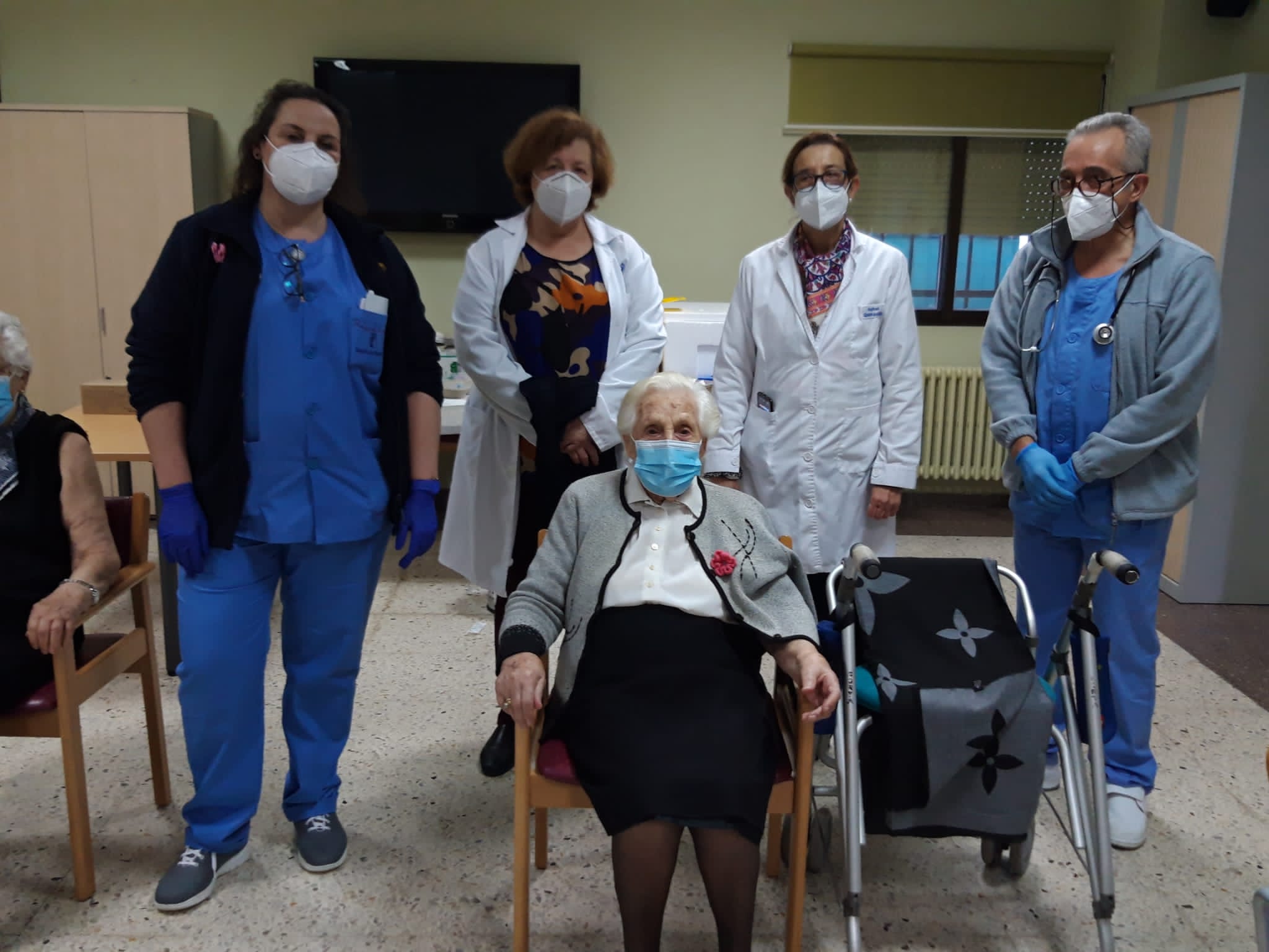 Sanidad ha iniciado hoy en Ciudad Real la vacunación de la segunda dosis contra el coronavirus Sanidad ha iniciado hoy en Ciudad Real la vacunación de la segunda dosis contra el coronavirus