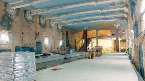 Obras de la estaci&oacute;n de Alacant