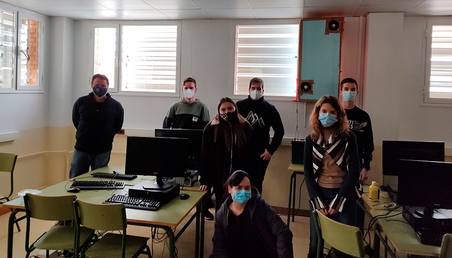 Alumnos de un instituto de Ateca crean un intercambiador de calor Alumnos de un instituto de Ateca crean un intercambiador de calor