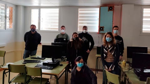 Alumnos del IES Zaurín de Ateca Alumnos del IES Zaurín de Ateca