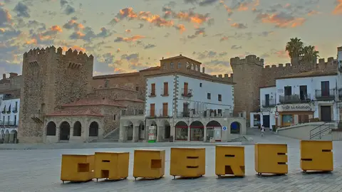 Plaza Mayor, Cáceres Plaza Mayor, Cáceres