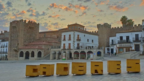 C&aacute;ceres. Plaza Mayor