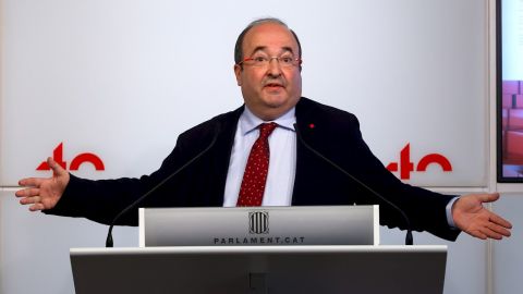 Iceta: "Illa dejar&aacute; el ministerio el jueves de la semana que viene a las doce de la noche"