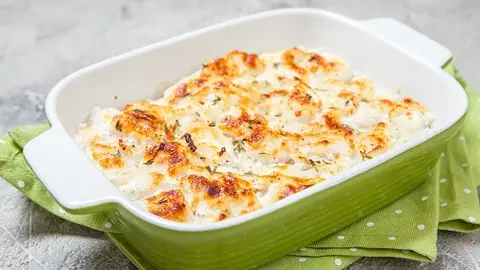 Merluza gratinada Se Nos Va la Olla