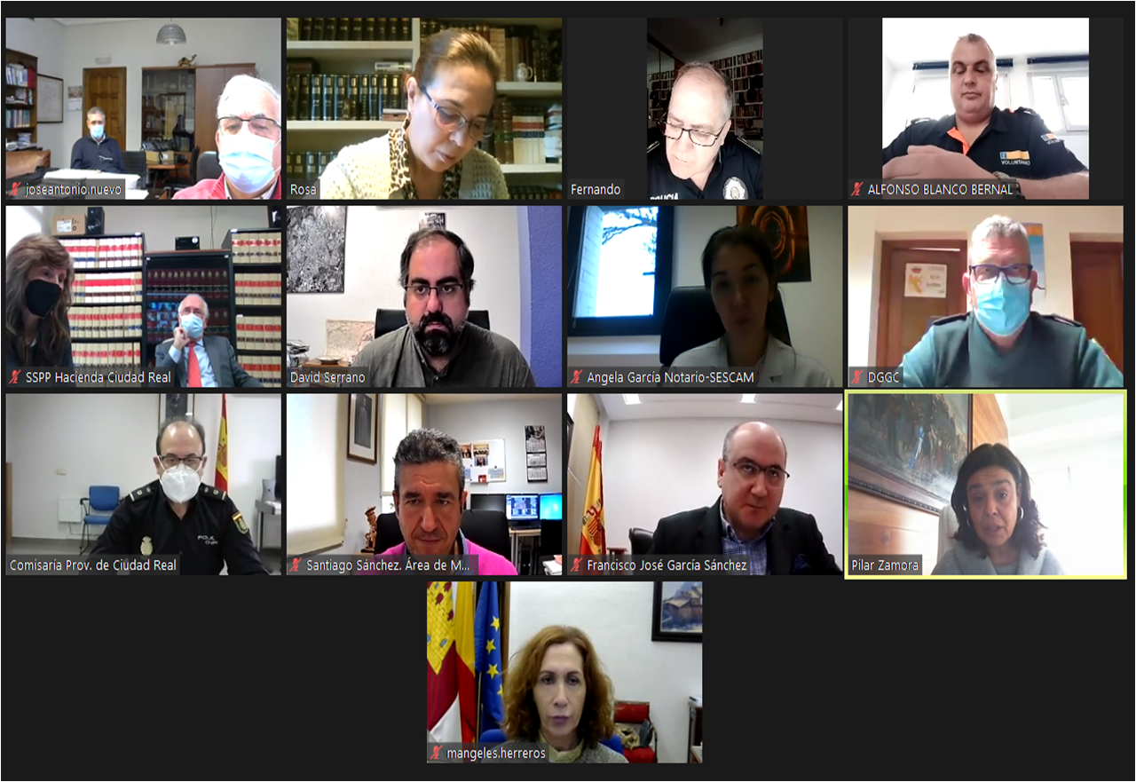 La Junta Local de Seguridad coordina las actuaciones ante los preocupantes datos de COVID-19 en Ciudad Real La Junta Local de Seguridad coordina las actuaciones ante los preocupantes datos de COVID-19 en Ciudad Real