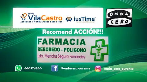 RecomendACCION!!! con Farmacia Reboredo RecomendACCION!!! con Farmacia Reboredo