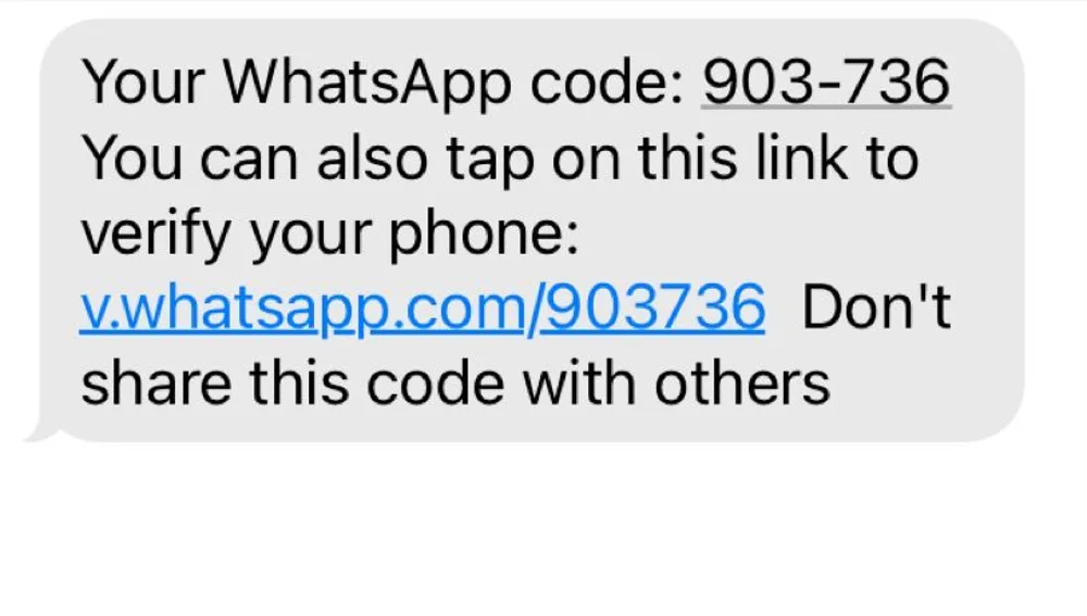 SMS con el que nos intentan engañar para que enviemos nuestro código 