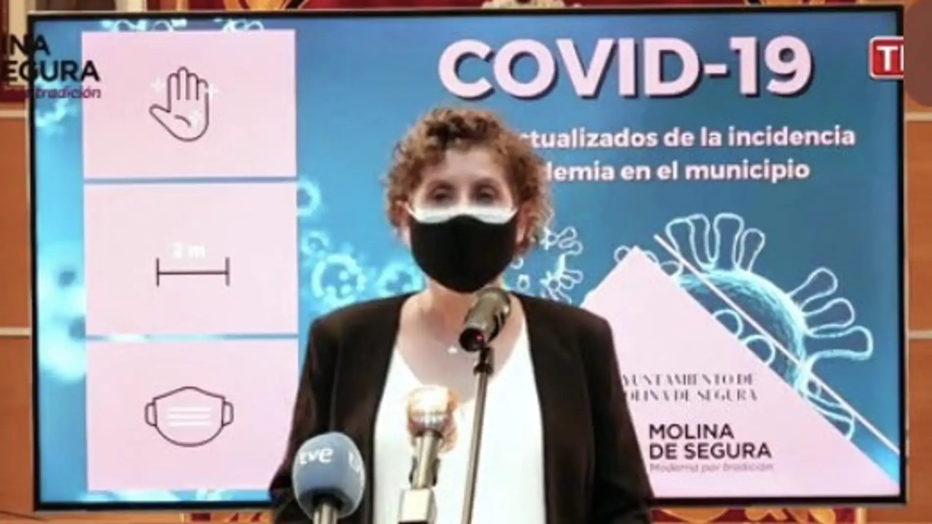 Esther Clavero, alcaldesa de Molina de Segura