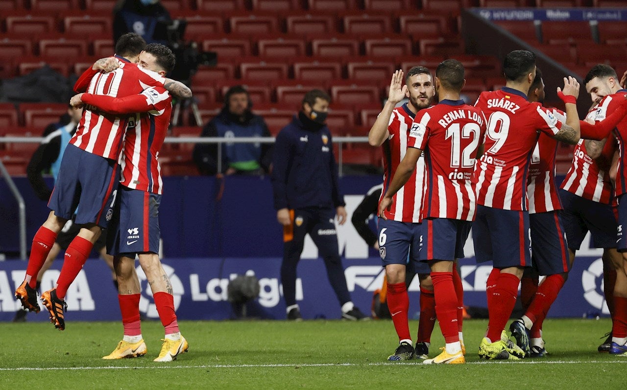 El Atlético remonta el golazo inicial de Racic y sigue intratable en LaLiga El Atlético remonta el golazo inicial de Racic y sigue intratable en LaLiga