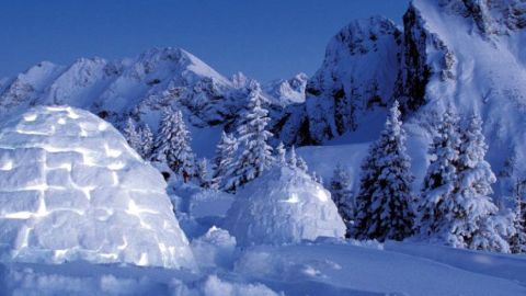Un igl&uacute; en el Pirineo