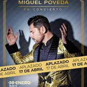 El concierto que iba a celebrarse este sábado, 30 de enero, lo hará el 17 de abril El concierto que iba a celebrarse este sábado, 30 de enero, lo hará el 17 de abril