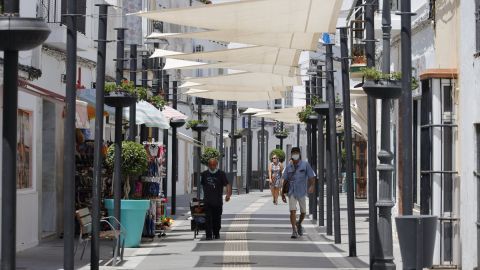 Calle Charco, en Rota