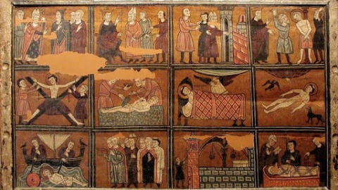 Tapiz con la historia de San Vicente