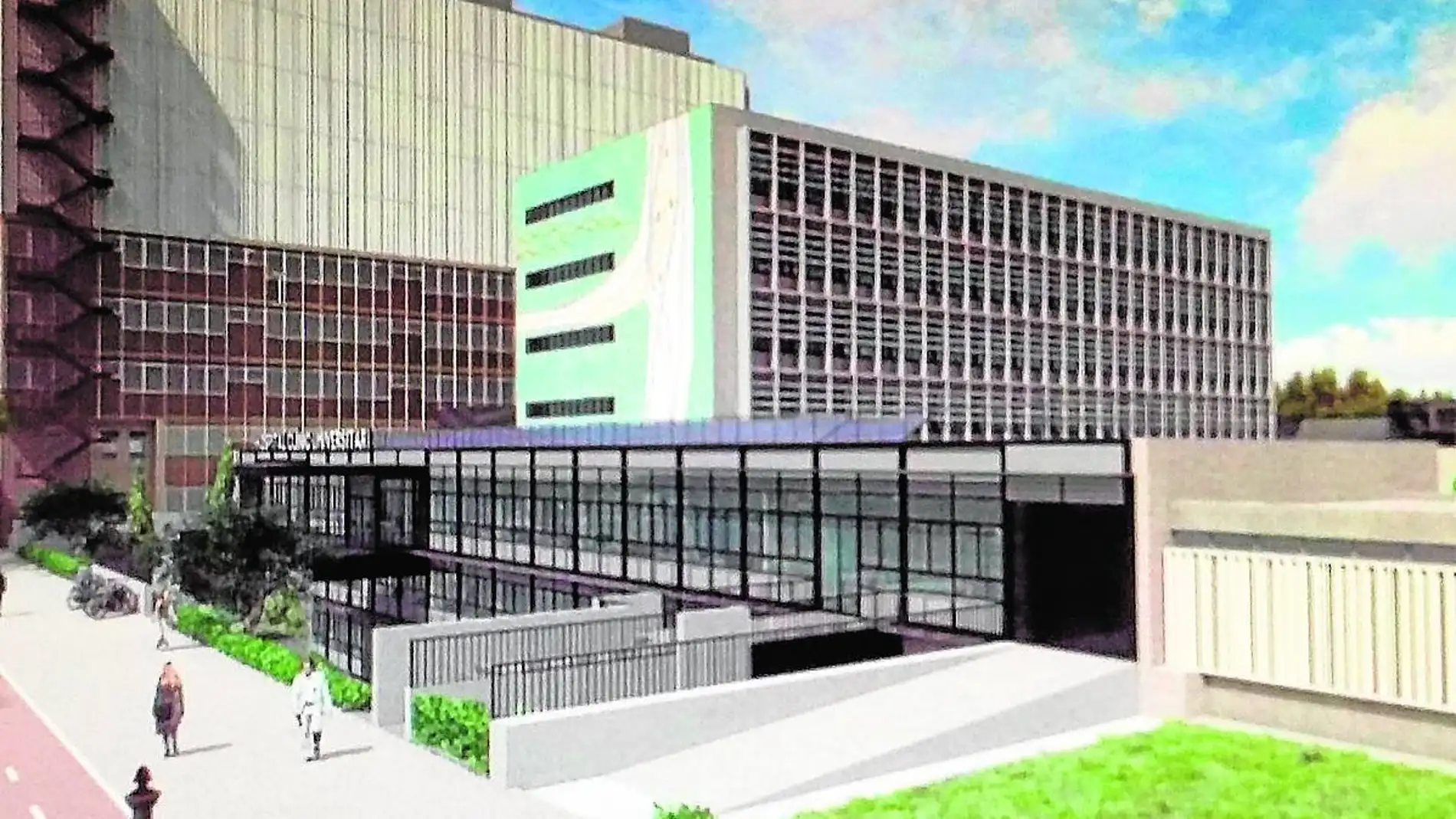 El Ayuntamiento modifica el PGOU para hacer posible la ampliación del Hospital Clínico