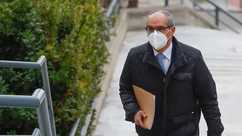 El ex consejero de Educación Rafael Van Grieken a su llegada este lunes a la Audiencia de Madrid El ex consejero de Educación Rafael Van Grieken a su llegada este lunes a la Audiencia de Madrid