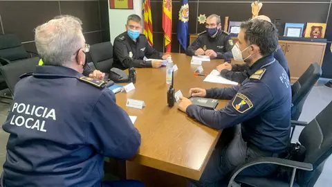 Reunión de mandos policiales nacionales y locales Reunión de mandos policiales nacionales y locales