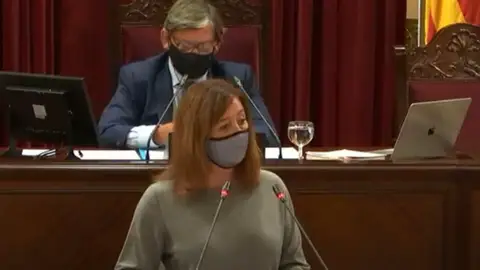 Armengol comparece este martes en el Parlament para informar de la pandemia Armengol comparece este martes en el Parlament para informar de la pandemia