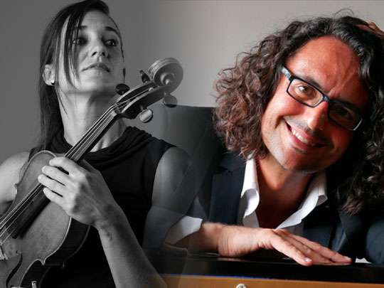 Cristina Gestido y Mario Bernardo, charla de viola y piano Cristina Gestido y Mario Bernardo, charla de viola y piano