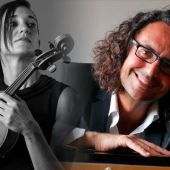 Patricia gestido y Mario Bernardo, violinista y pianista.