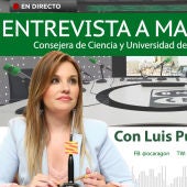 Entrevista a Maru Díaz, consejera de Ciencia y Universidad