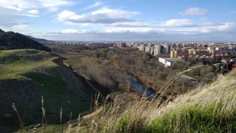 Vista de Alcal&aacute; de Henares desde el Parque de los Cerros 