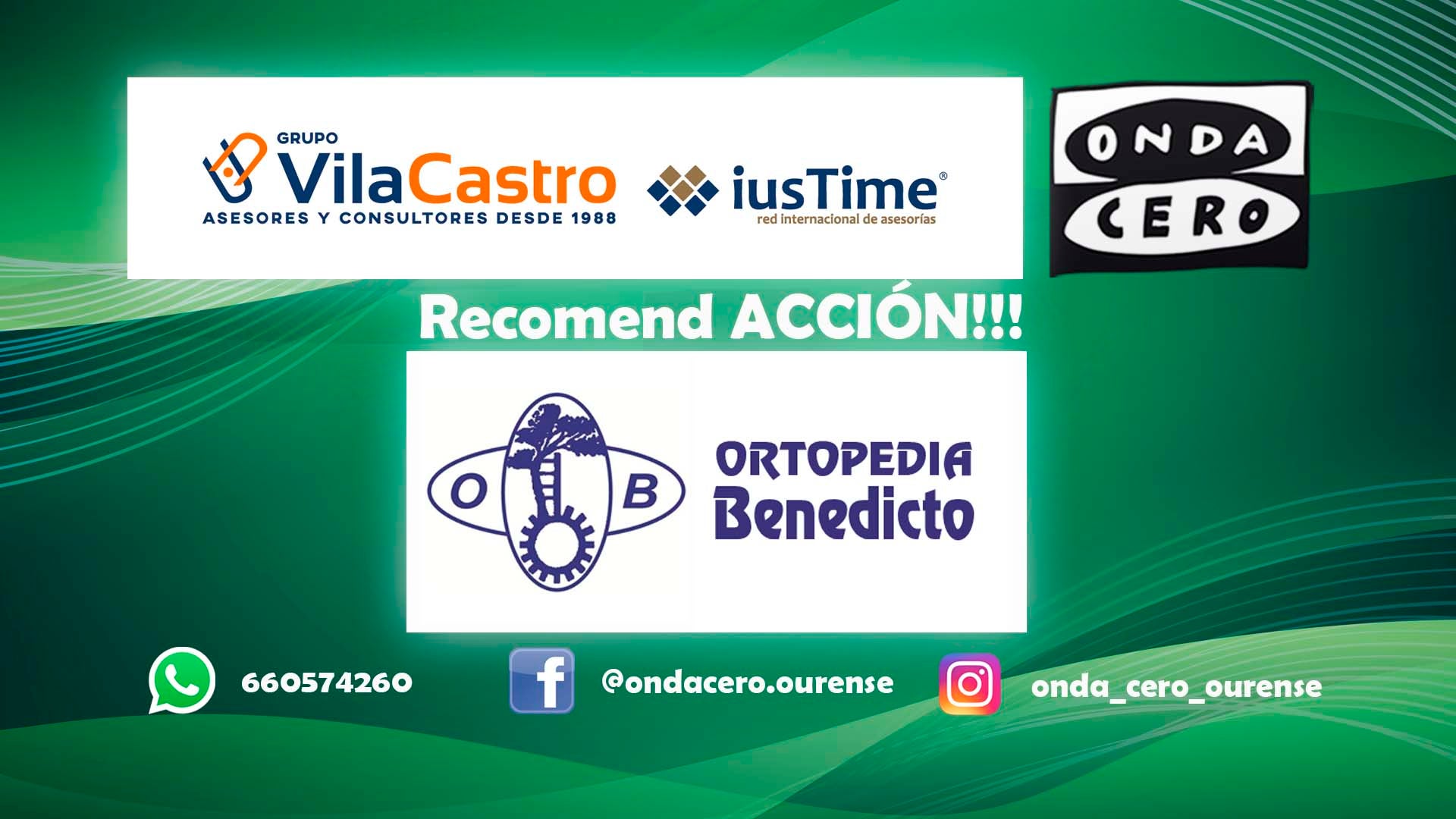 A cadea solidaria de Onda Cero Ourense e o Grupo Vila Castro A cadea solidaria de Onda Cero Ourense e o Grupo Vila Castro