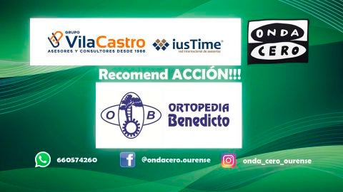 Hoxe na nosa secci&oacute;n Recomend ACCI&Oacute;N!!! visitamos Ortopedia Benedicto