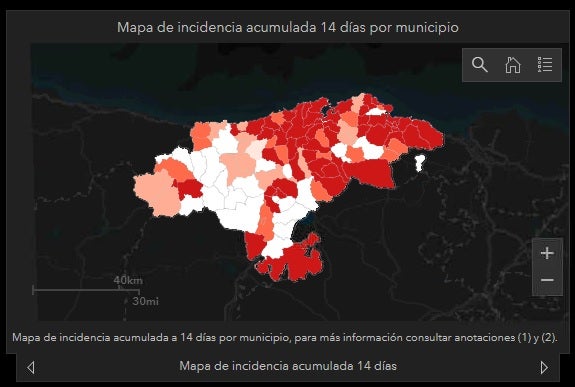 Sanidad confina cuatro municipios de Cantabria Sanidad confina cuatro municipios de Cantabria
