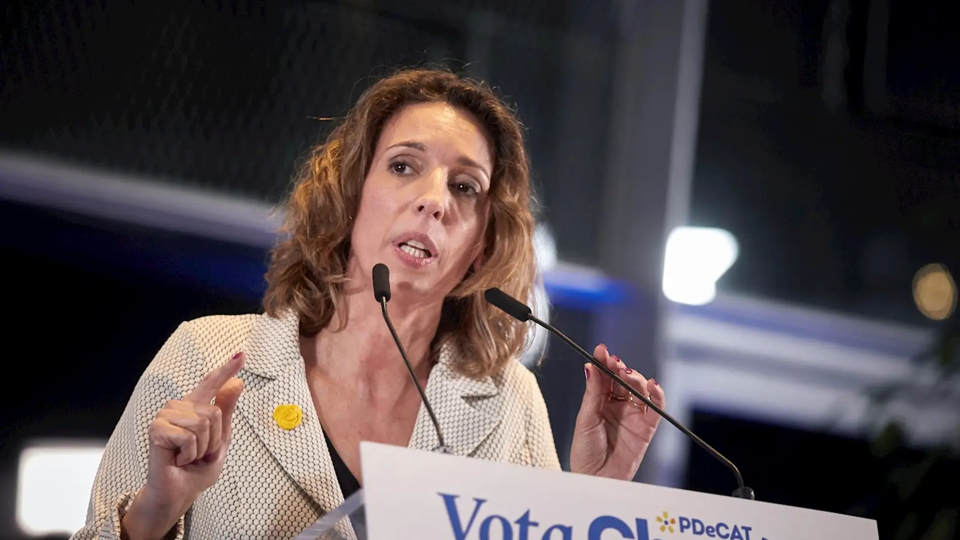 La candidata del PDeCAT a la Generalitat, Àngels Chacón