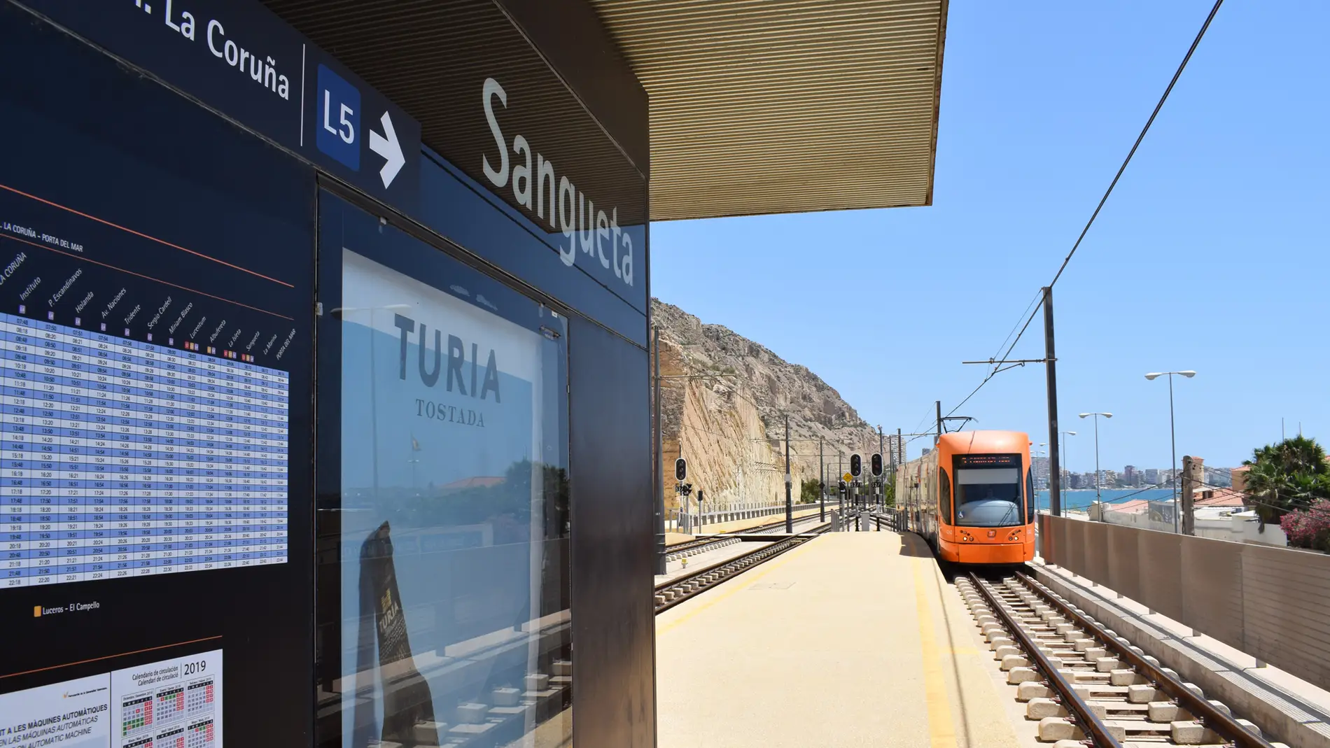 Estación de Sangueta TRAM D'ALACANT Estación de Sangueta TRAM D'ALACANT