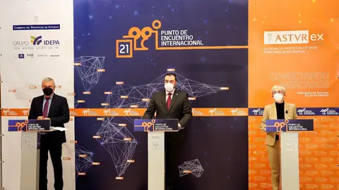 Inauguración del 21 Punto de Encuentro Internacional de Asturex Inauguración del 21 Punto de Encuentro Internacional de Asturex