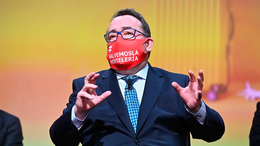 El presidente de la Federación de Empresarios de Hostelería de España, José Luis Yzuel El presidente de la Federación de Empresarios de Hostelería de España, José Luis Yzuel